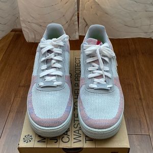 Nike Air Force 1 (AF1) Crater Fly Knit in 7y, 8.5 womens